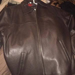 Men leather jacket